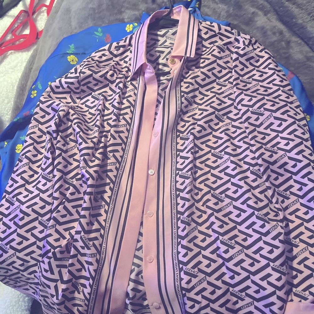 Versace medium silk blouse